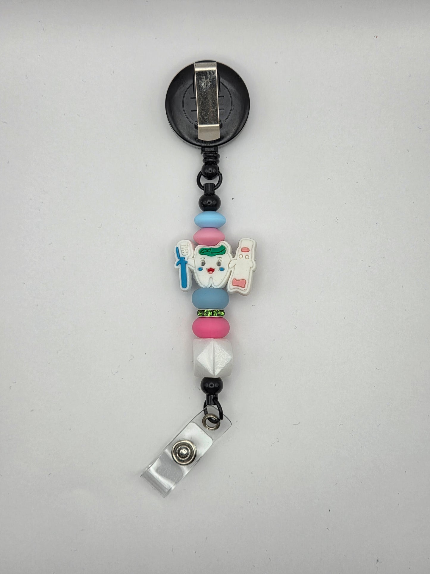 Happy Tooth Badge Reel