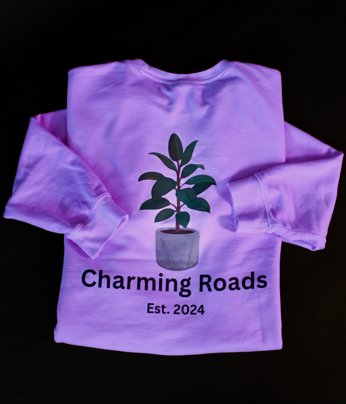 LW Sweatshirt Neon Violet