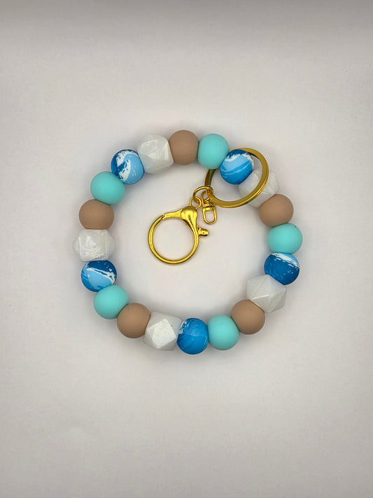 The Beach Keyring