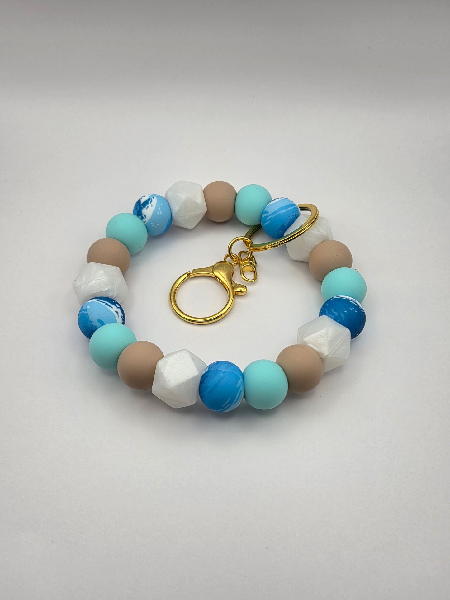 The Beach Keyring