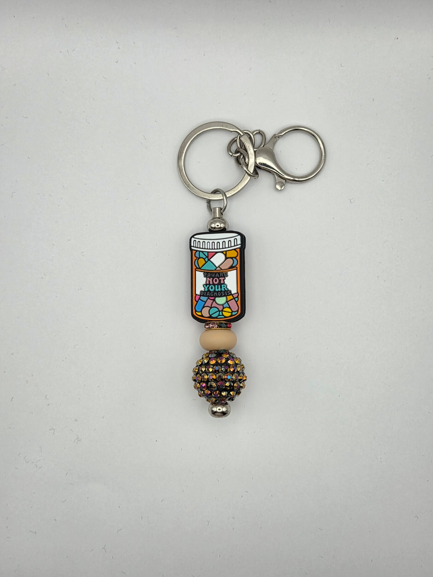You Are Not Your Diagnosis Bar Keychain