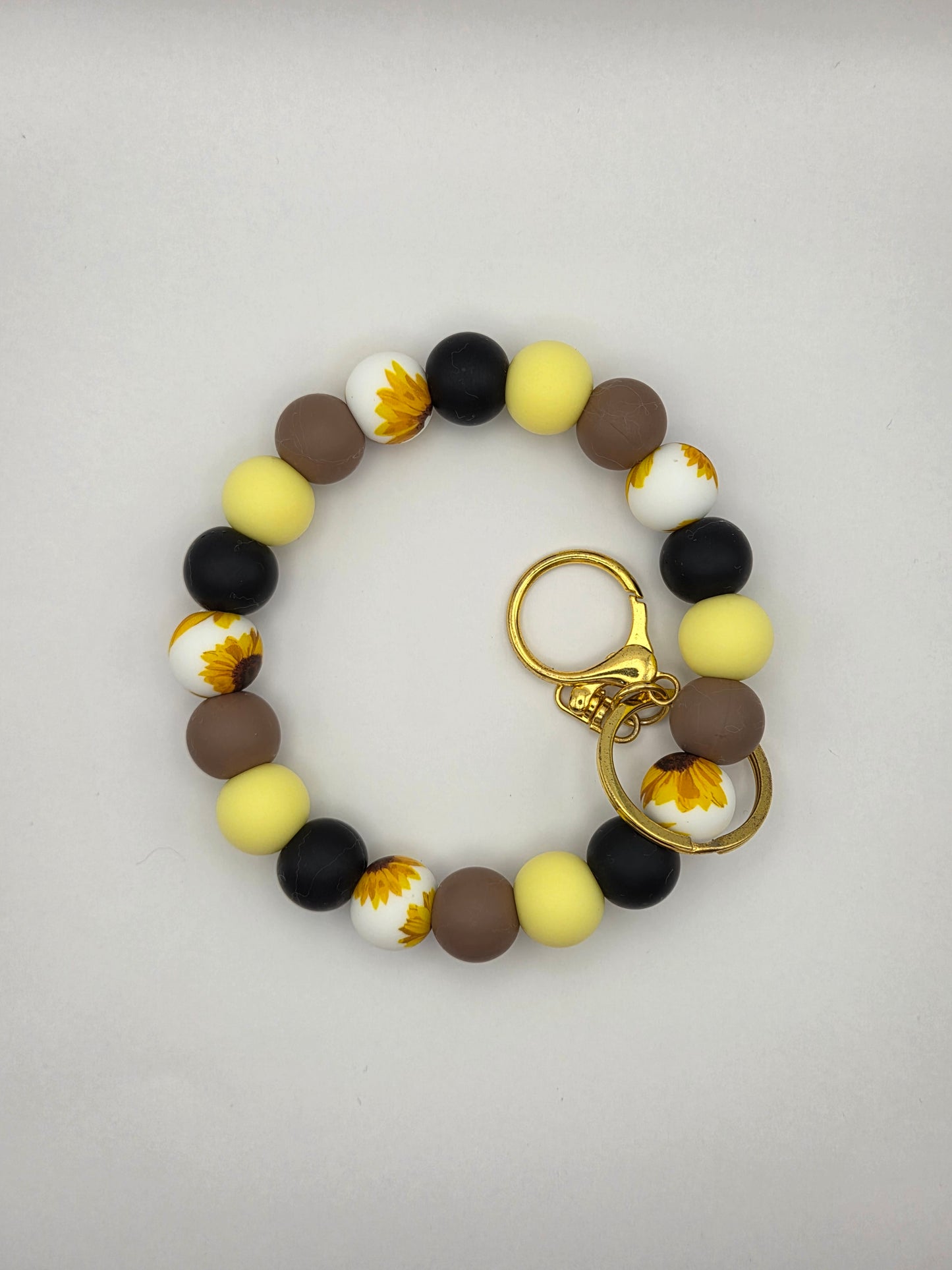 Sunflowers & Honey Keyring
